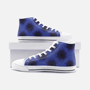 Deep Sea Unisex High Top Canvas Shoes