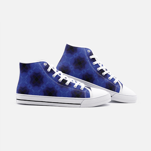 Deep Sea Unisex High Top Canvas Shoes