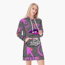 Load image into Gallery viewer, Kiss Me Hoodie Dress