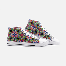 Load image into Gallery viewer, Buzzed Unisex High Top Canvas Shoes