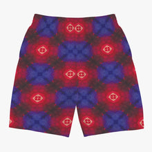 Load image into Gallery viewer, Red Cyborg Men’s Board Shorts