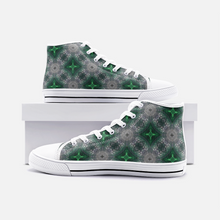 Load image into Gallery viewer, Emerald Diamonds Unisex High Top Canvas Shoes