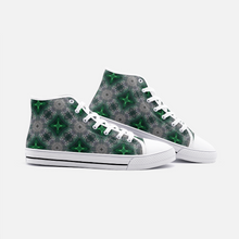 Load image into Gallery viewer, Emerald Diamonds Unisex High Top Canvas Shoes