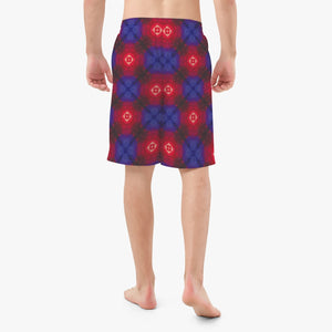 Red Cyborg Men’s Board Shorts