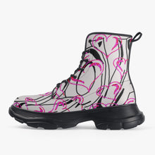 Load image into Gallery viewer, Love Casual Leather Chunky Boots