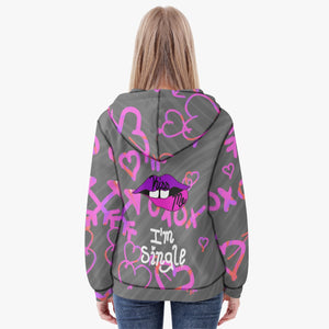 Kiss Me Zip Up