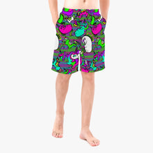 Load image into Gallery viewer, Psycho Unicorn Men’s Board Shorts