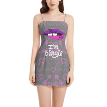 Load image into Gallery viewer, Kiss Me Spaghetti Strap Mini