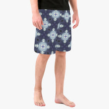 Load image into Gallery viewer, Snow Flake Men’s Board Shorts