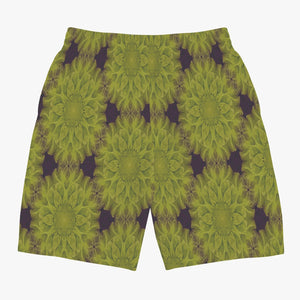 Sponged Flower Men’s Board Shorts