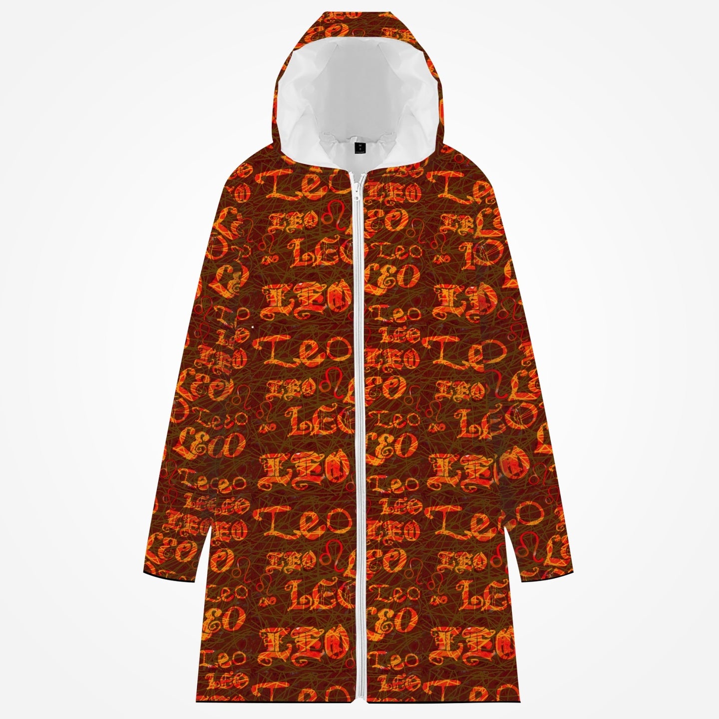 Leo Long Type Cotton-pad Zipper-up