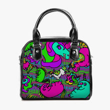 Load image into Gallery viewer, Psycho Unicorn Casual Leather Saddle Bag