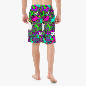 Psycho Unicorn Men’s Board Shorts