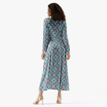 Load image into Gallery viewer, Sea Blaze Long-Sleeve One-piece Dress