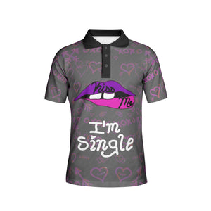 Kiss Me Polo Shirts