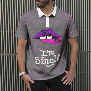 Kiss Me Polo Shirts