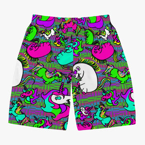 Psycho Unicorn Men’s Board Shorts