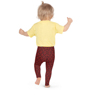 Deep Ruby Kid's Leggings