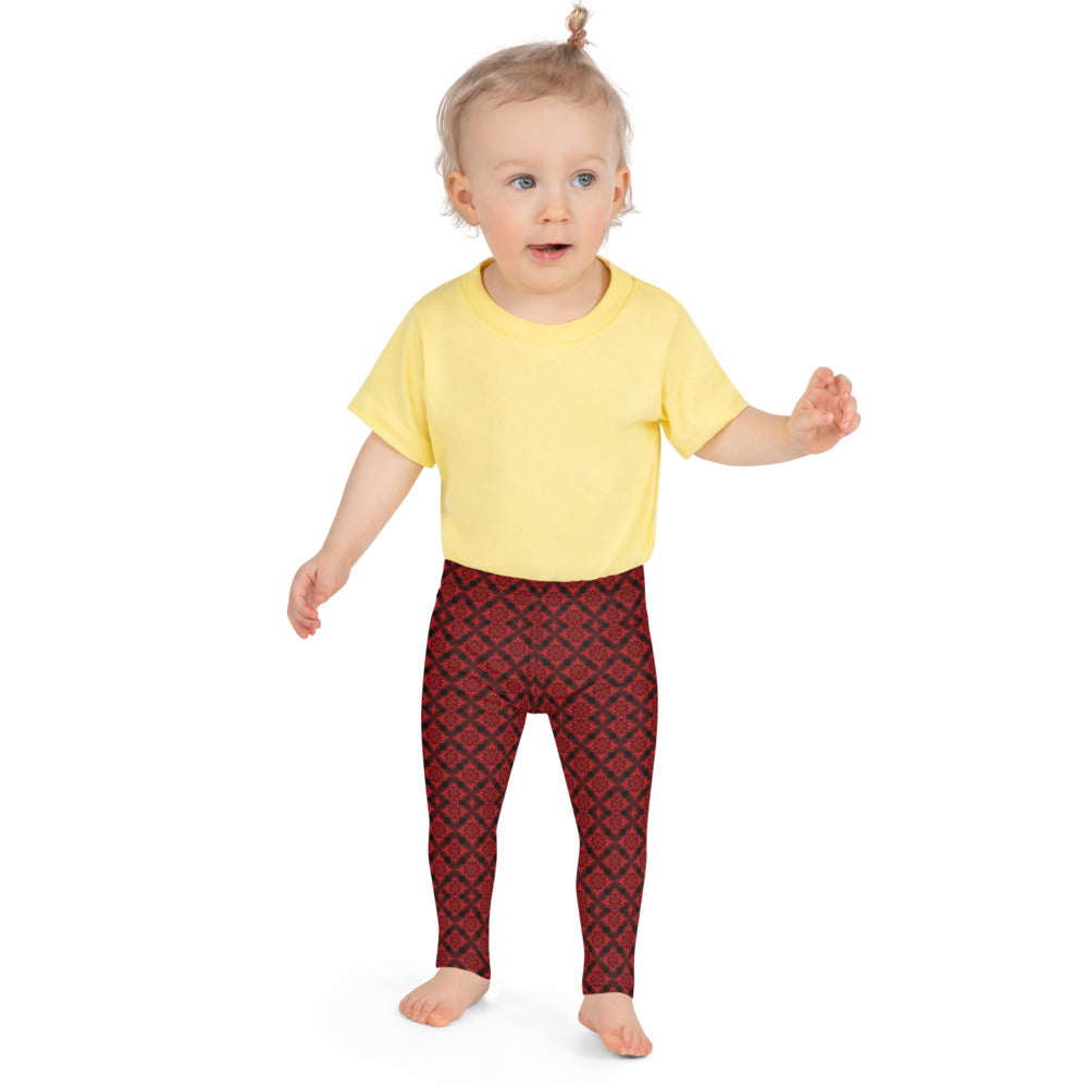 Deep Ruby Kid's Leggings