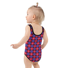 Load image into Gallery viewer, Red Cyborg All-Over Print Kids Swimsuit