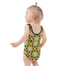 Load image into Gallery viewer, Sun Child All-Over Print Kids Swimsuit