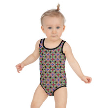 Load image into Gallery viewer, Buzzed All-Over Print Kids Swimsuit