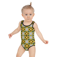 Load image into Gallery viewer, Sun Child All-Over Print Kids Swimsuit