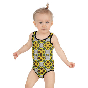 Sun Child All-Over Print Kids Swimsuit