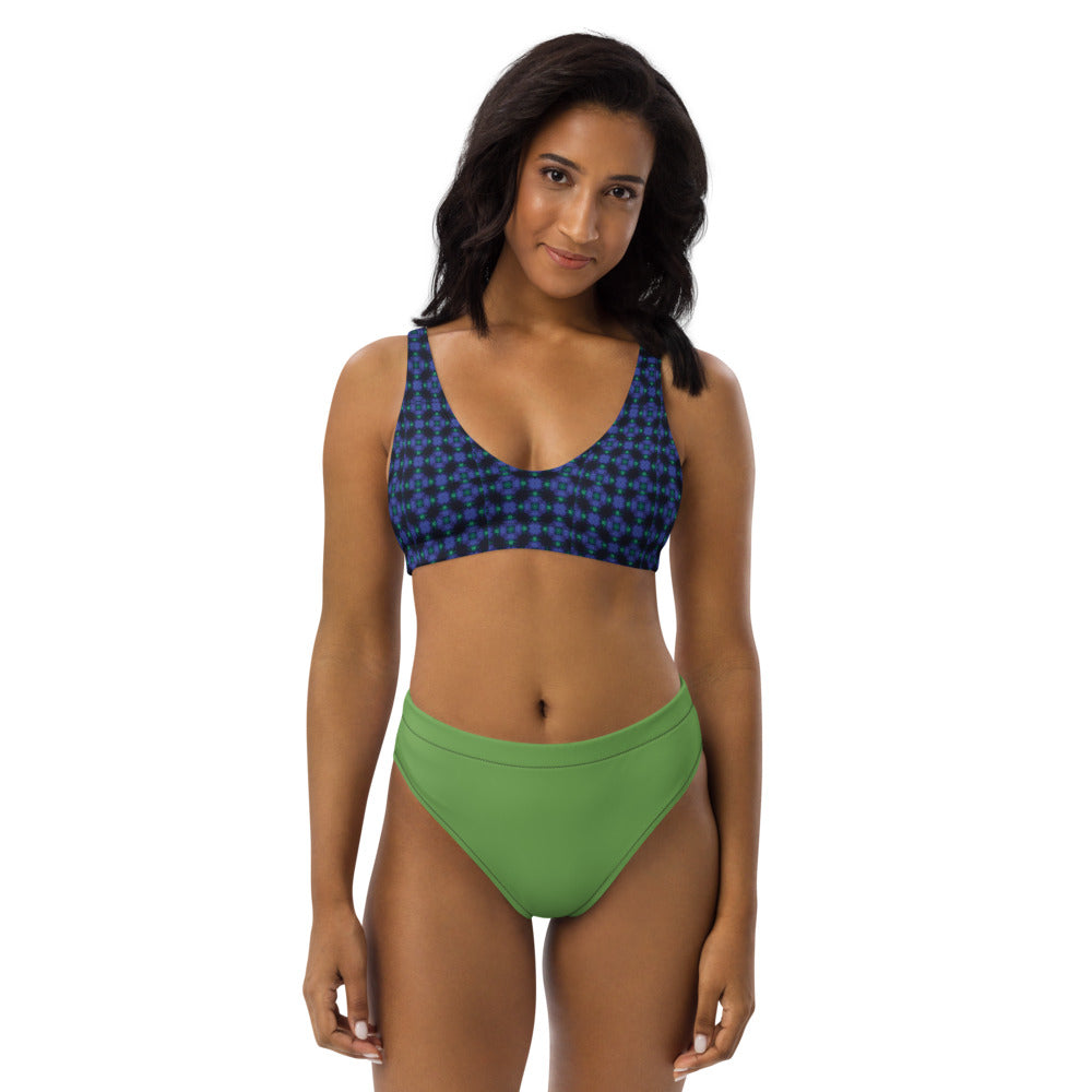 Bluhhh Recycled high-waisted bikini