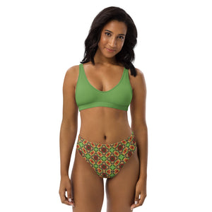 Desert Love Recycled high-waisted bikini