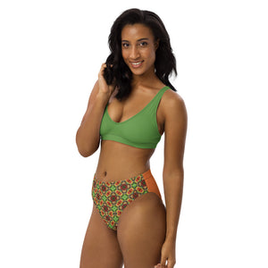 Desert Love Recycled high-waisted bikini