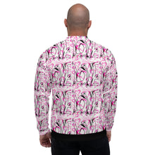 Load image into Gallery viewer, Love Unisex Bomber Jacket All Over