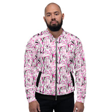 Load image into Gallery viewer, Love Unisex Bomber Jacket All Over