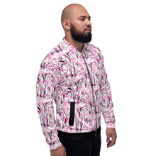 Load image into Gallery viewer, Love Unisex Bomber Jacket All Over