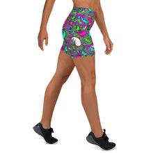 Load image into Gallery viewer, Psycho Unicorn Yoga Shorts