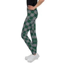 Load image into Gallery viewer, Emerald Diamonds Youth Leggings