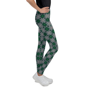 Emerald Diamonds Youth Leggings