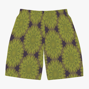 Sponged Flower Men’s Board Shorts