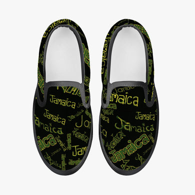 Jamaica Kids' Slip-On Shoes - Black