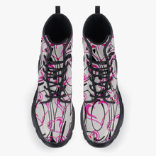 Load image into Gallery viewer, Love Casual Leather Chunky Boots