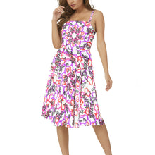 Load image into Gallery viewer, All the Right Words Square Neck Flare Hem