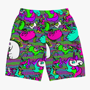 Psycho Unicorn Men’s Board Shorts