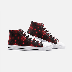 Commander Unisex High Top Canvas Shoes