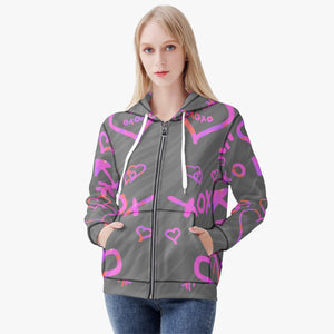 Kiss Me Zip Up