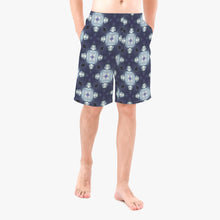 Load image into Gallery viewer, Snow Flake Men’s Board Shorts