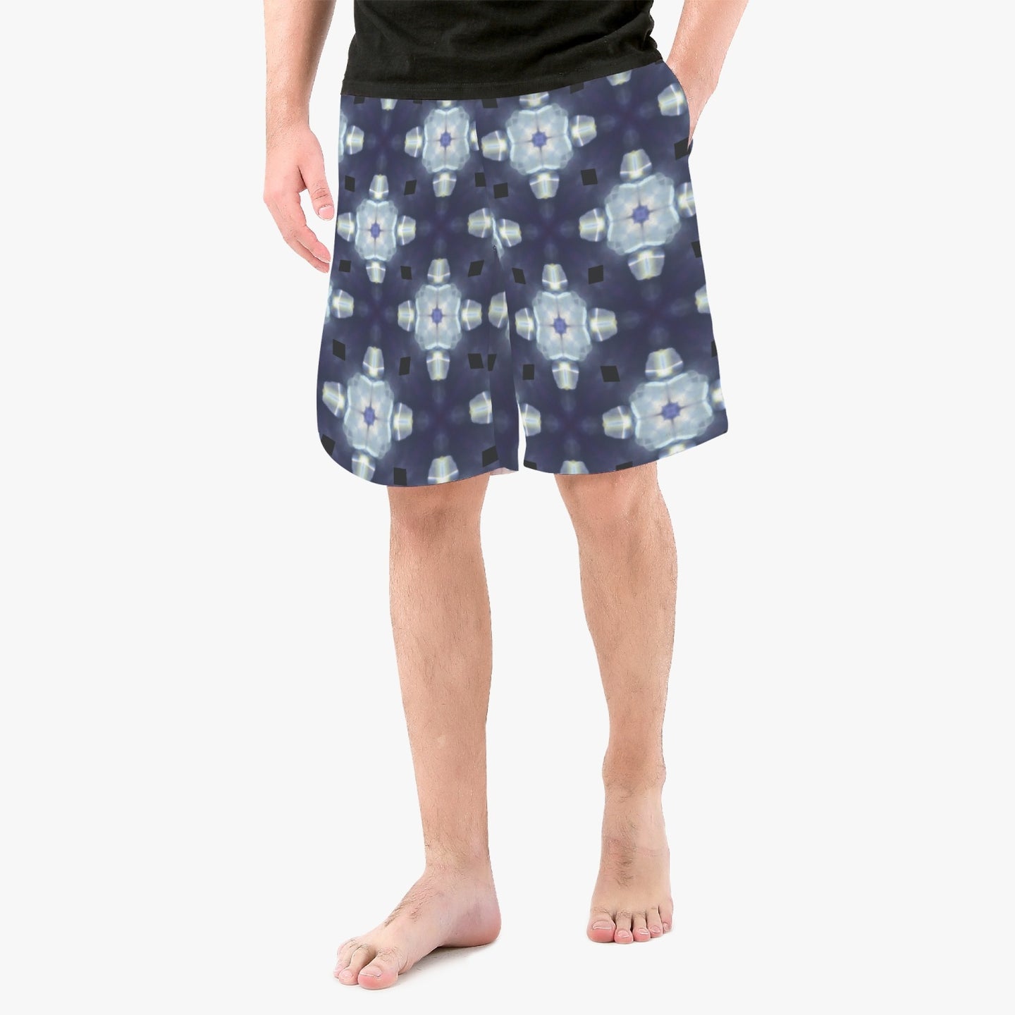 Snow Flake Men’s Board Shorts