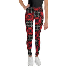 Load image into Gallery viewer, Iced Rose Bush Youth Leggings