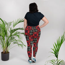 Load image into Gallery viewer, Iced Rose Bush Plus Size Leggings