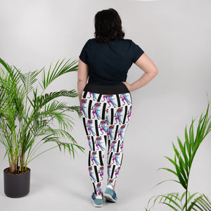 Call Me Sensei All-Over Print Plus Size Leggings