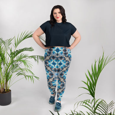 Sea Blaze Plus Size Leggings